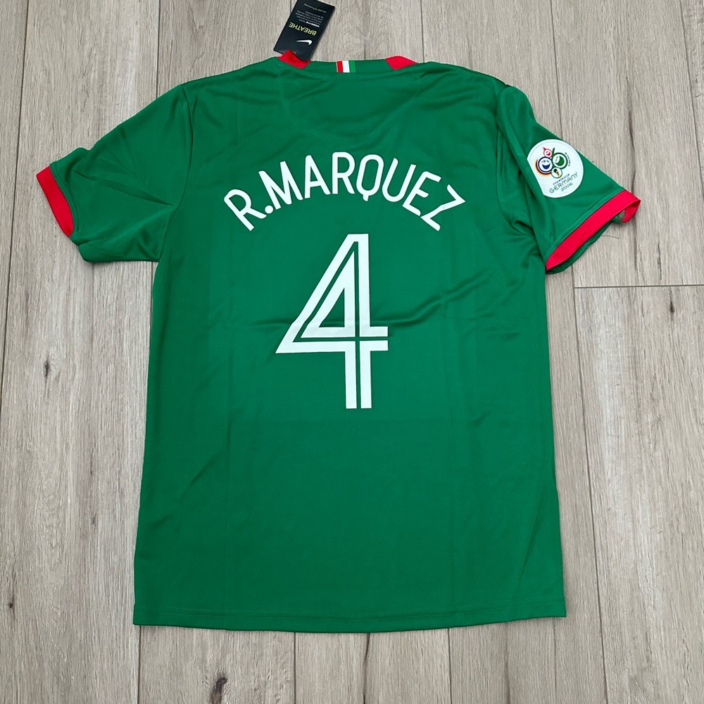 Mexico Jersey 2006 Marquez Green